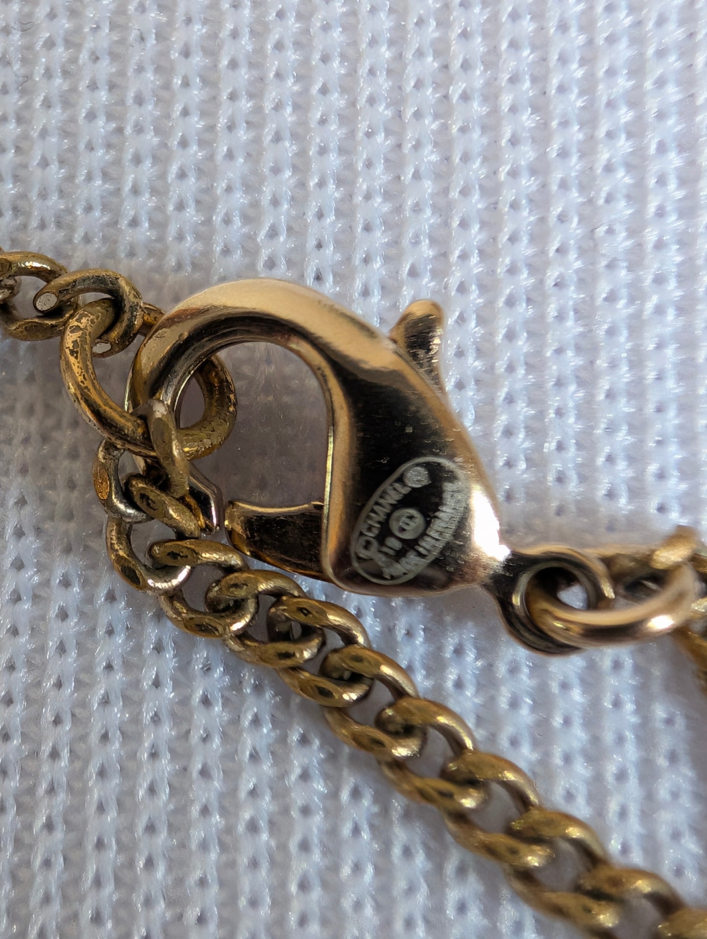 Chanel Crystal Pearl CC Pendant Necklace