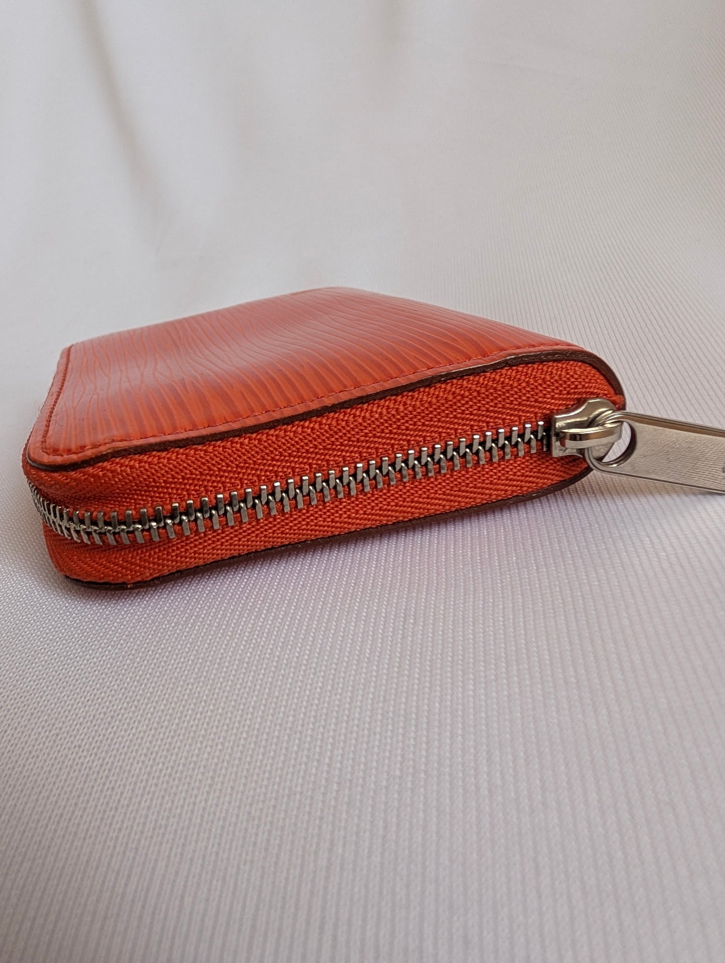Louis Vuitton Zippy Coin Purse Burnt Orange Epi Leather TS0134