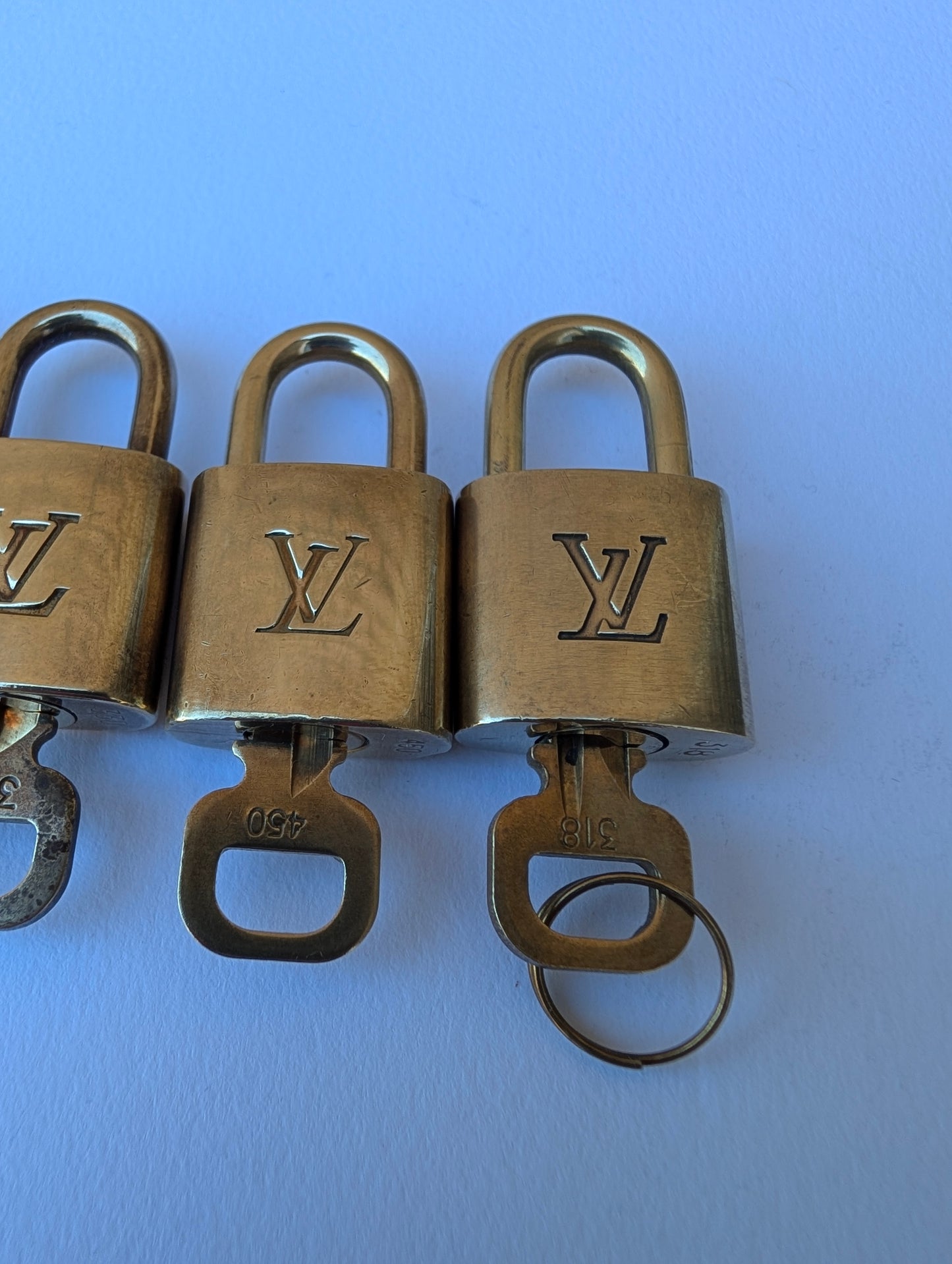 Authentic Louis Vuitton Padlock Random Number