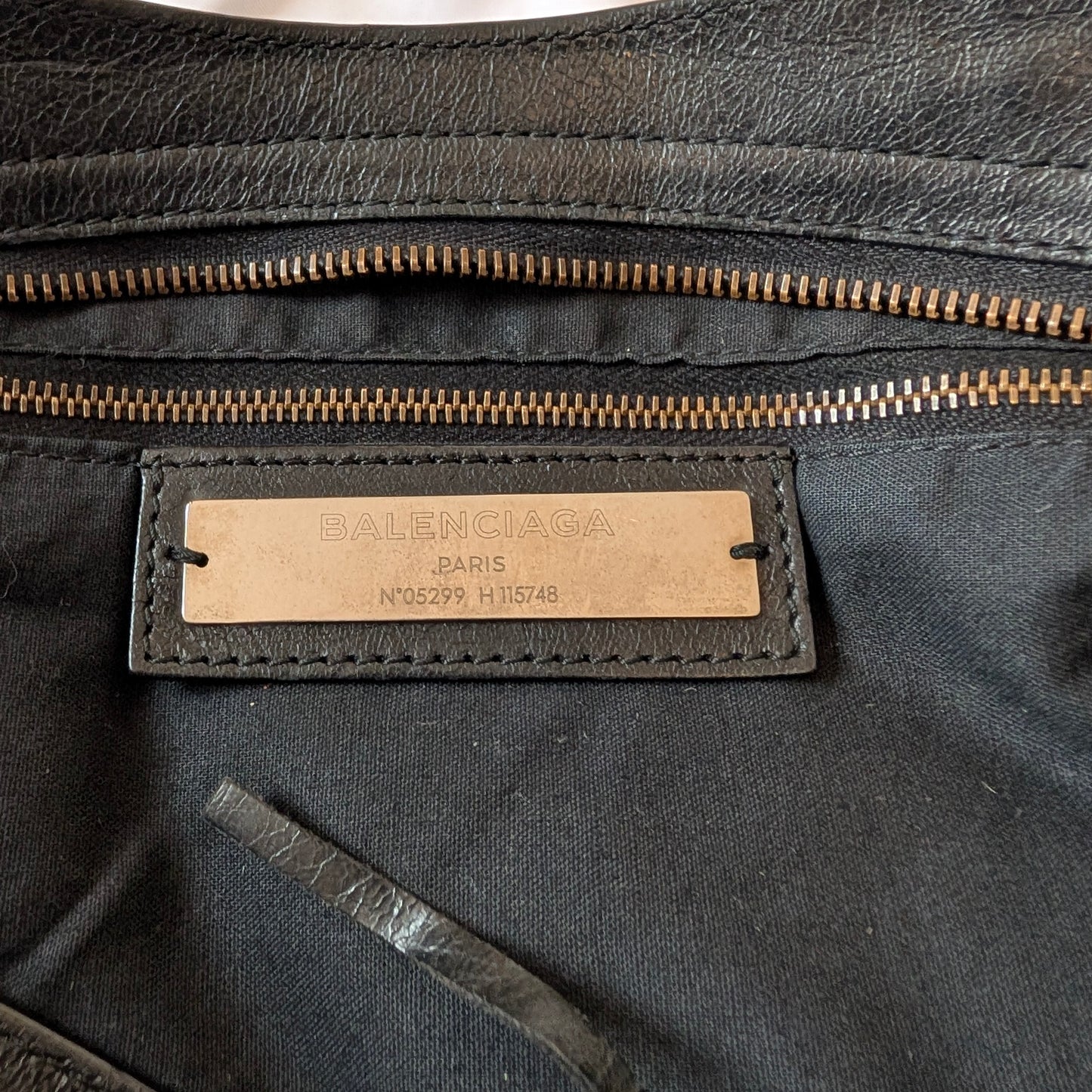 Balenciaga Le City Bag in Medium Black