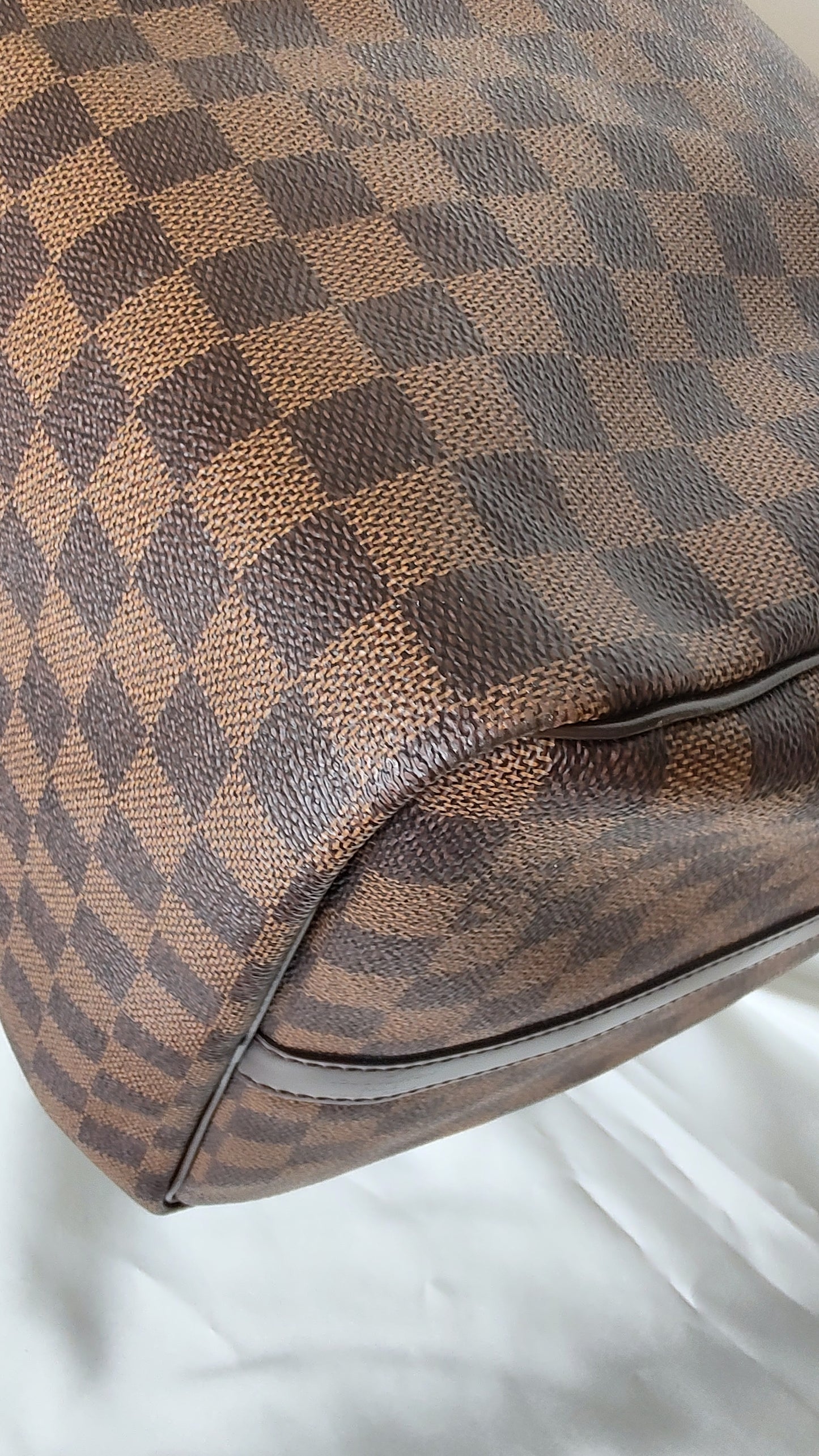 Louis Vuitton 2020 Keepall 55 Bandouliere in Damier Ebene Canvas