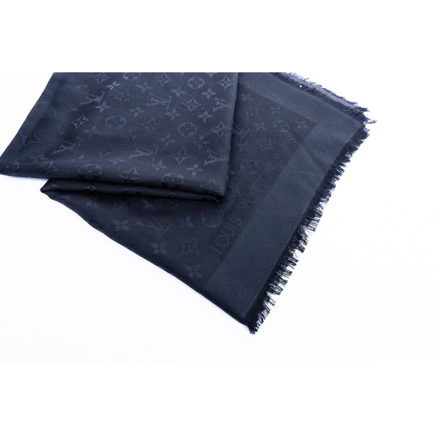 Louis Vuitton Shine Shawl in Black