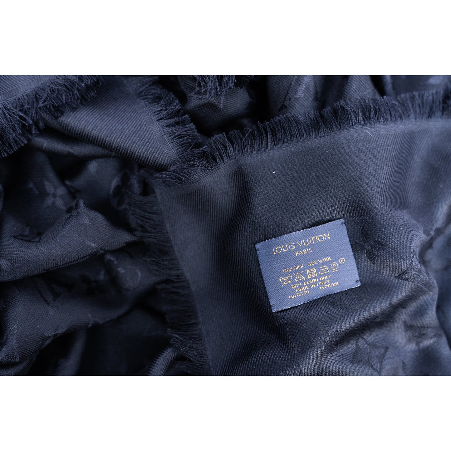 Louis Vuitton Shine Shawl in Black